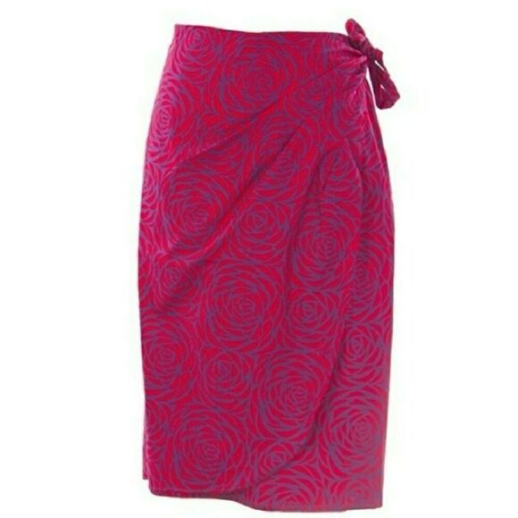 Boden Faux Wrap Tie Side Skirt size 10L - Picture 1 of 13